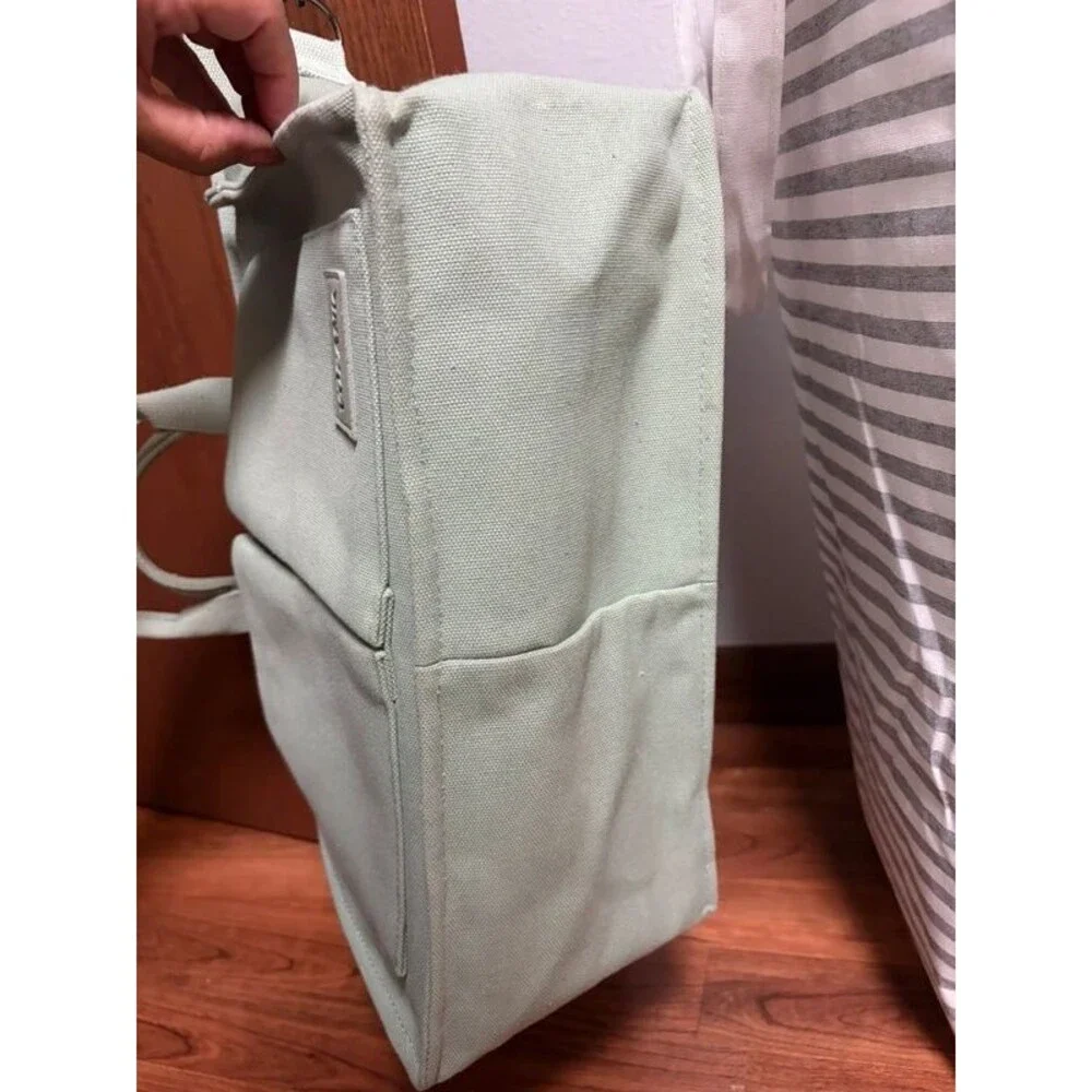 Vofank Canvas Tote Bag for Women with Pockets Large Crossbody Bag Satchel